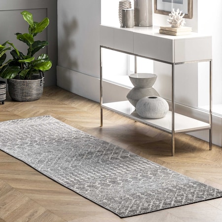 Nuloom Moroccan Blythe Area Rug 2ft 6in x 14ft RZBD16B-26014